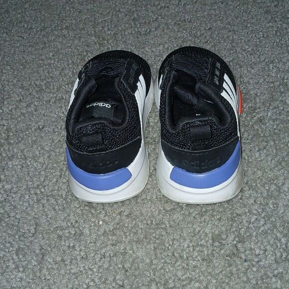 Adidas toddler boys no tie sneakers  Sz 6  EUC - Picture 4 of 7